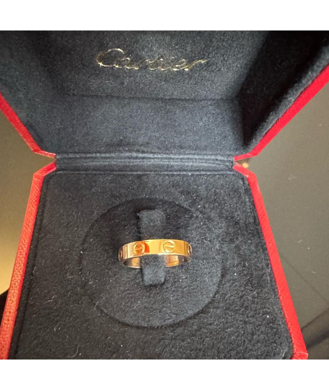 CARTIER Золотое кольцо из розового золота, фото 2