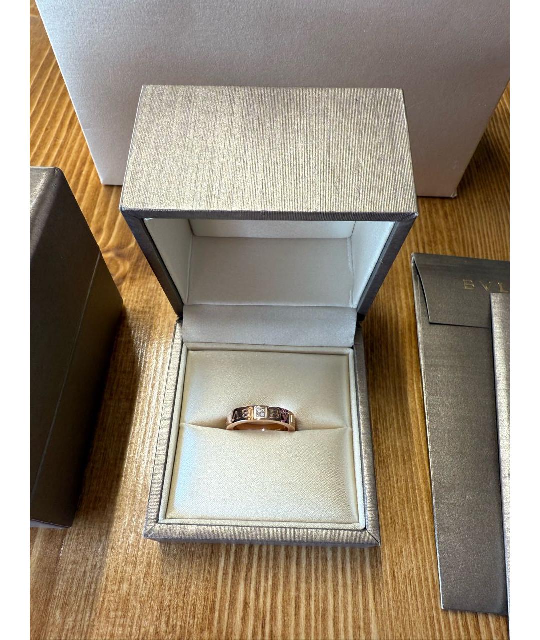 BVLGARI Золотое кольцо из розового золота, фото 4