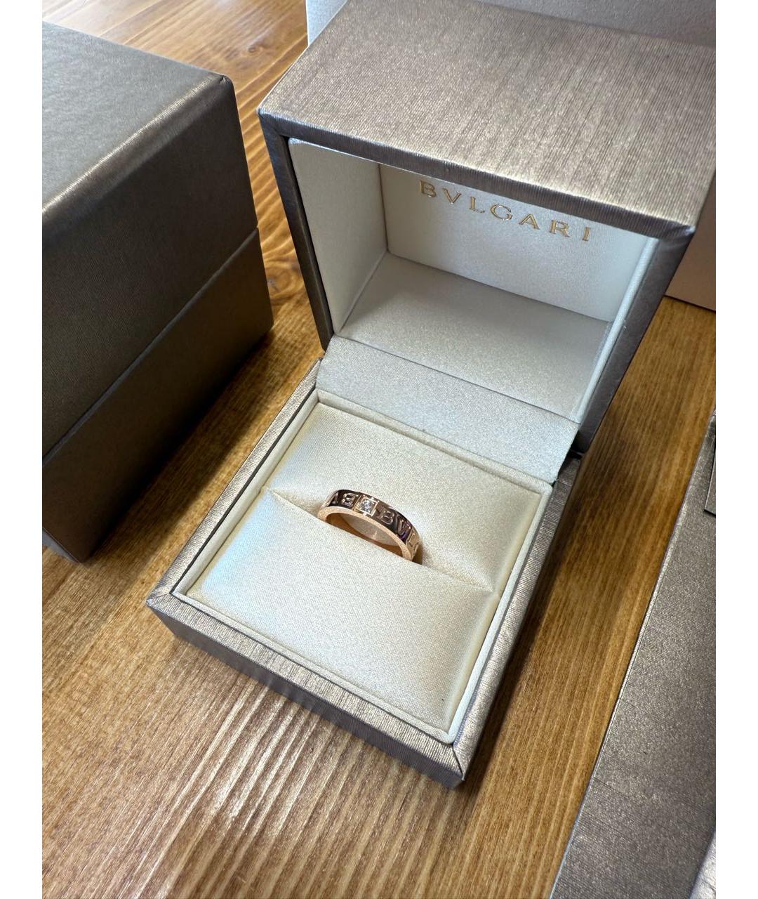 BVLGARI Золотое кольцо из розового золота, фото 5