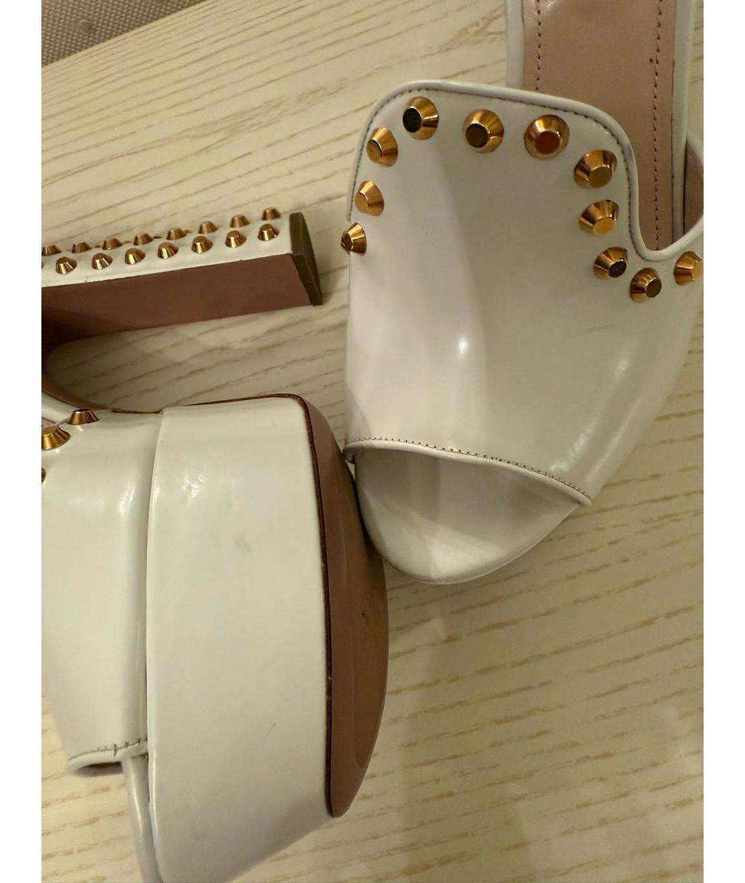 PRADA Кожаные босоножки, фото 3