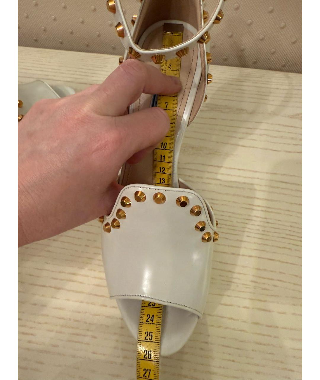 PRADA Кожаные босоножки, фото 7
