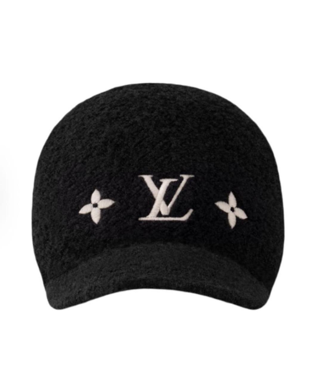 LOUIS VUITTON Черная кепка, фото 4