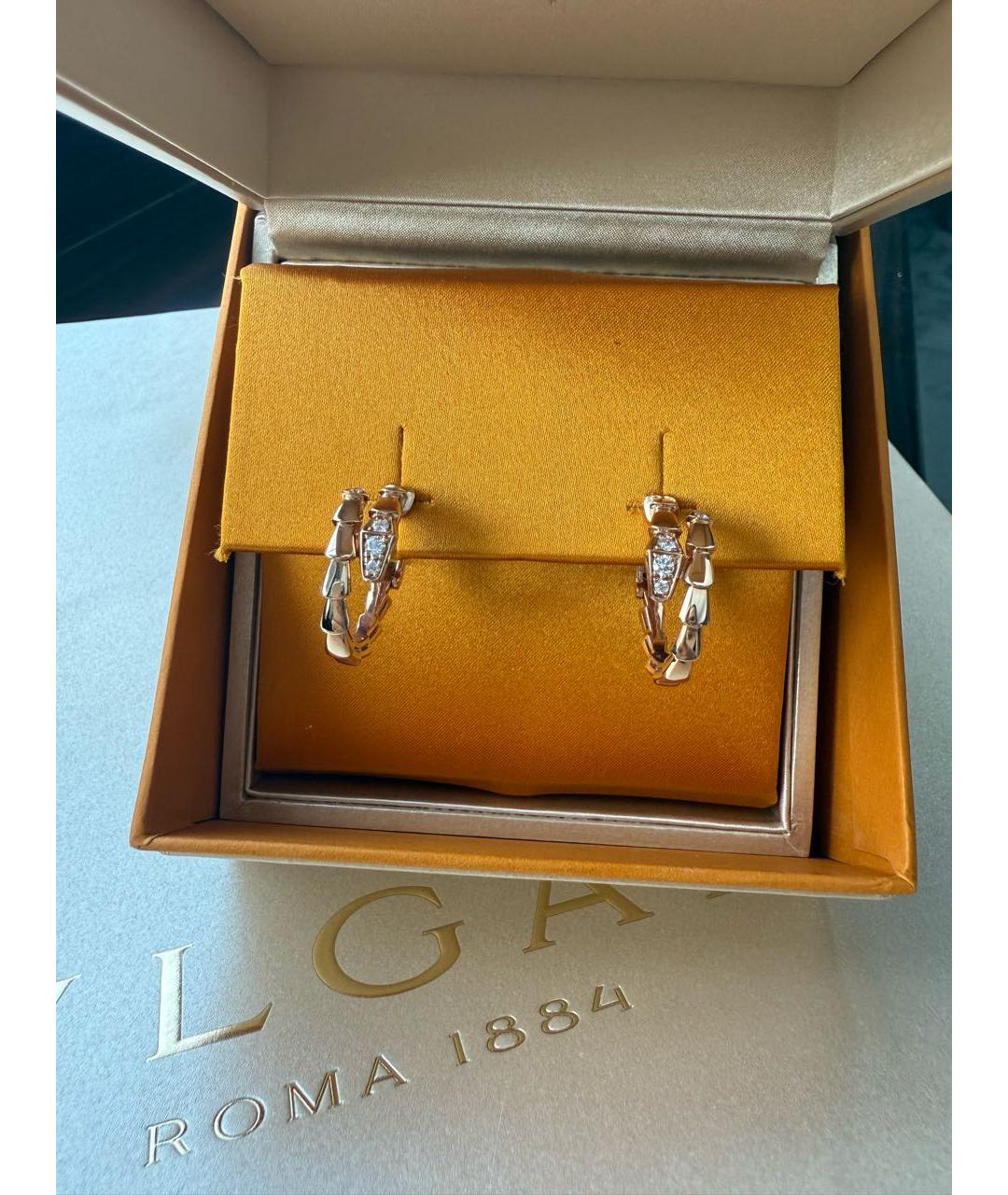BVLGARI Розовый комплект из розового золота, фото 5