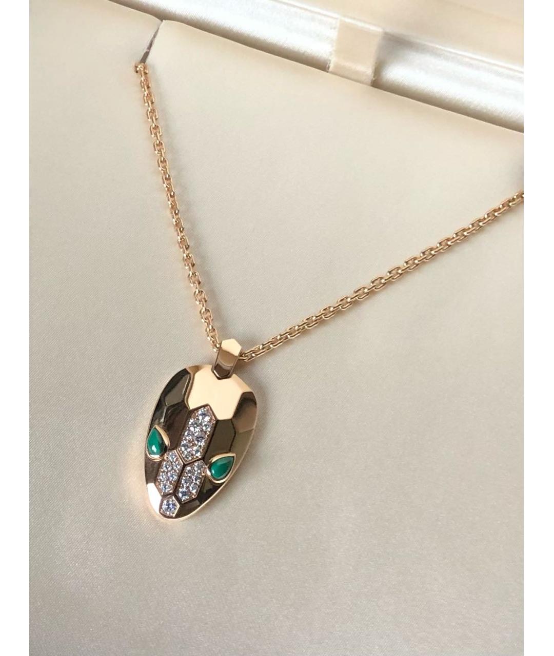 BVLGARI Розовый комплект из розового золота, фото 3