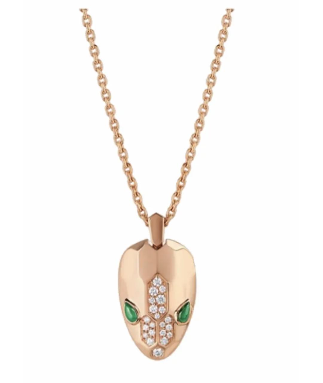 BVLGARI Розовый комплект из розового золота, фото 6