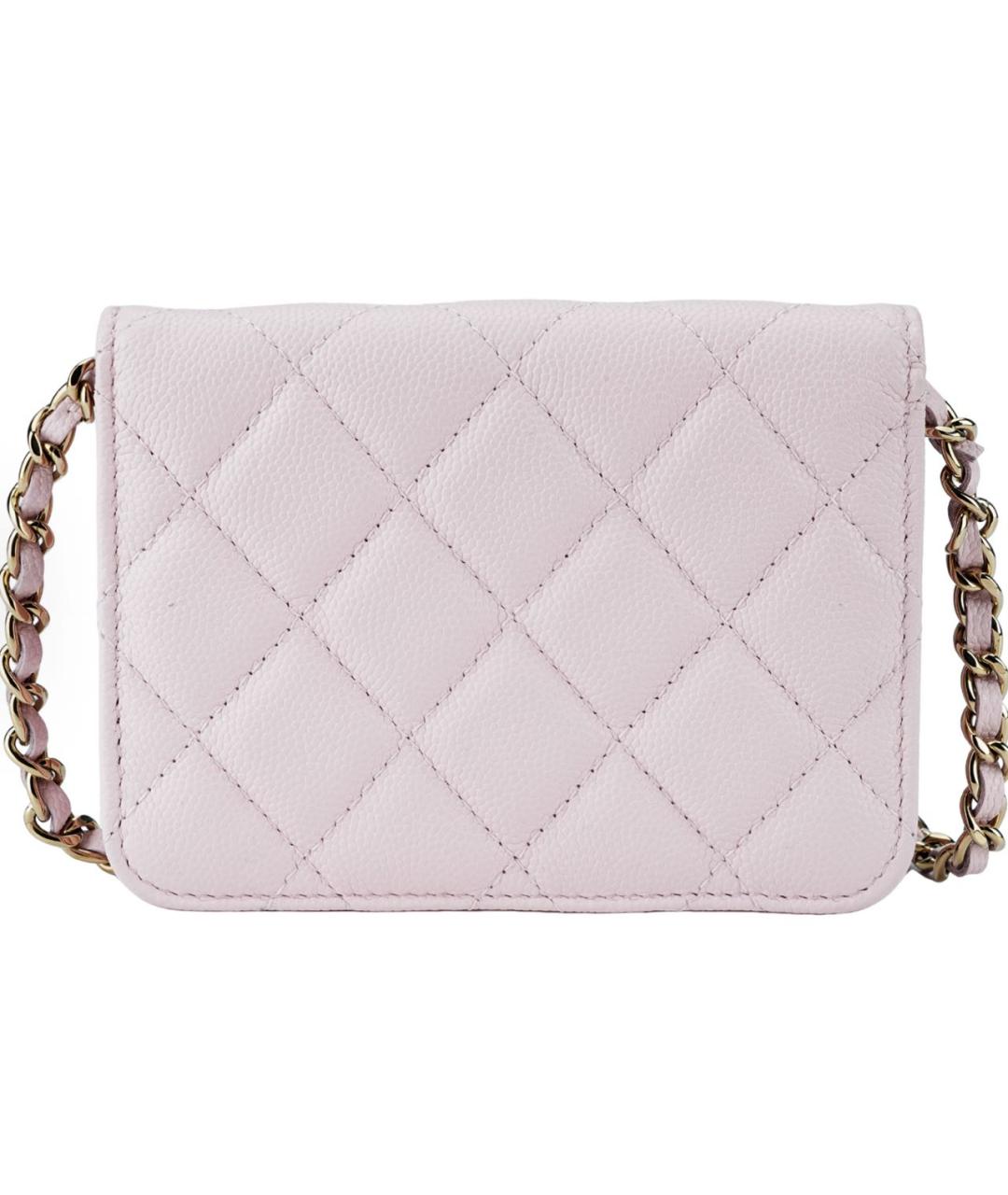 CHANEL Розовая сумка через плечо, фото 3