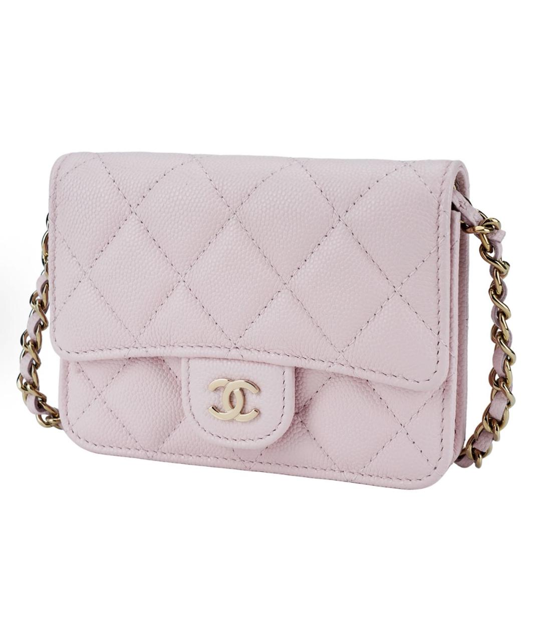 CHANEL Розовая сумка через плечо, фото 2