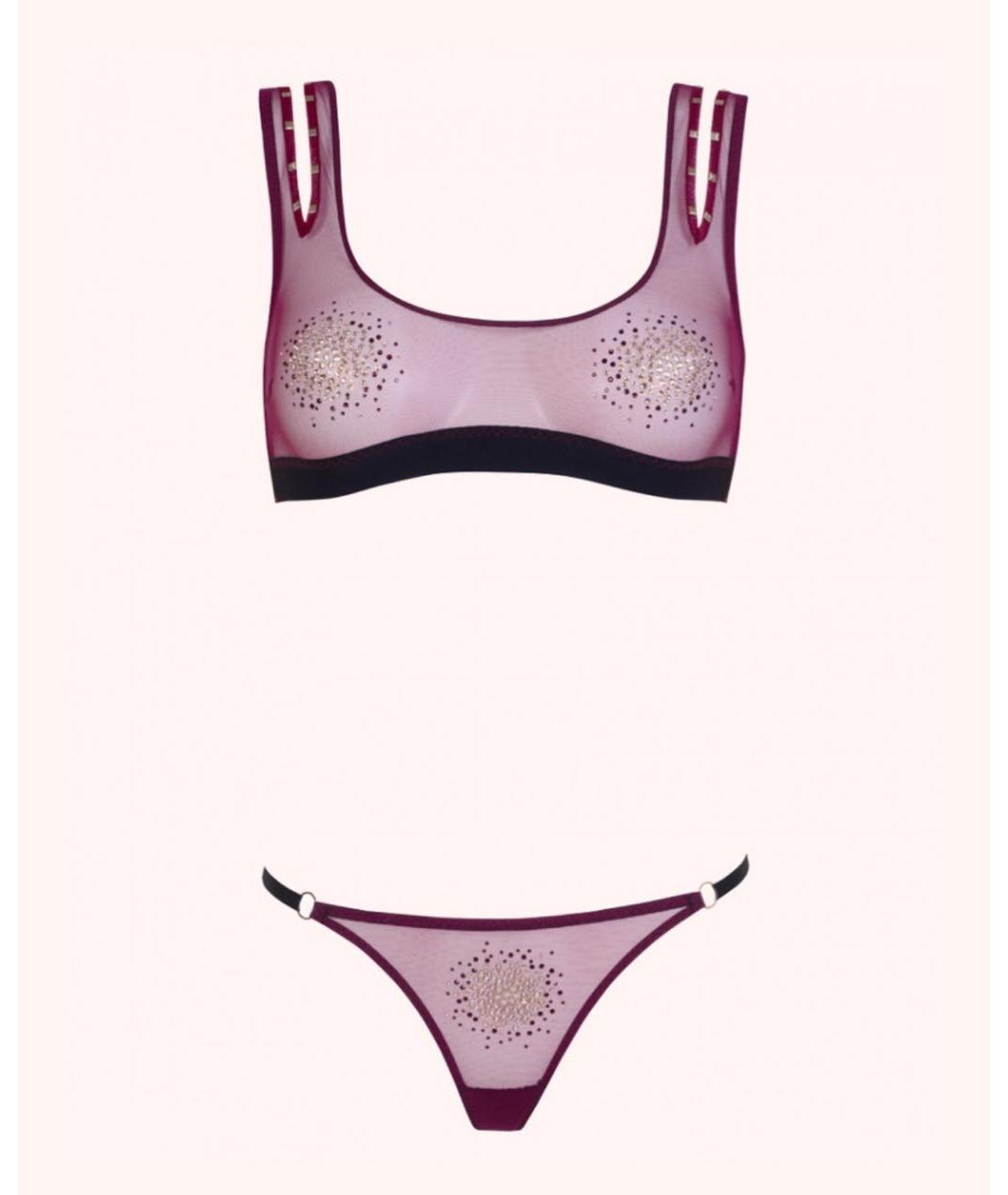 AGENT PROVOCATEUR Бордовый комплекты, фото 9