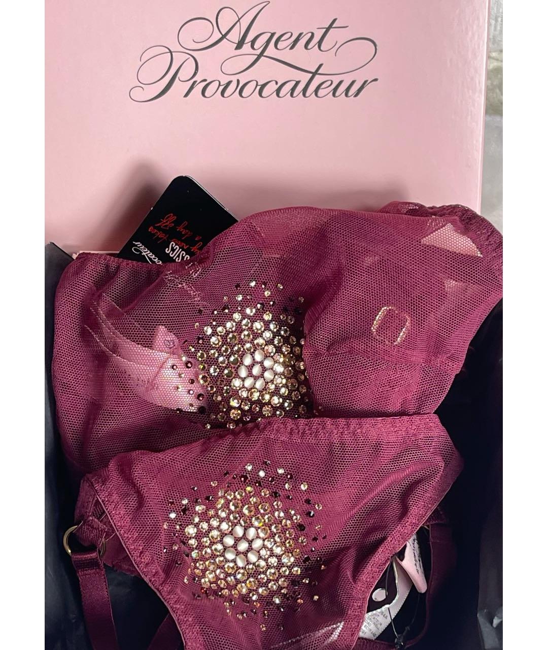 AGENT PROVOCATEUR Бордовый комплекты, фото 7