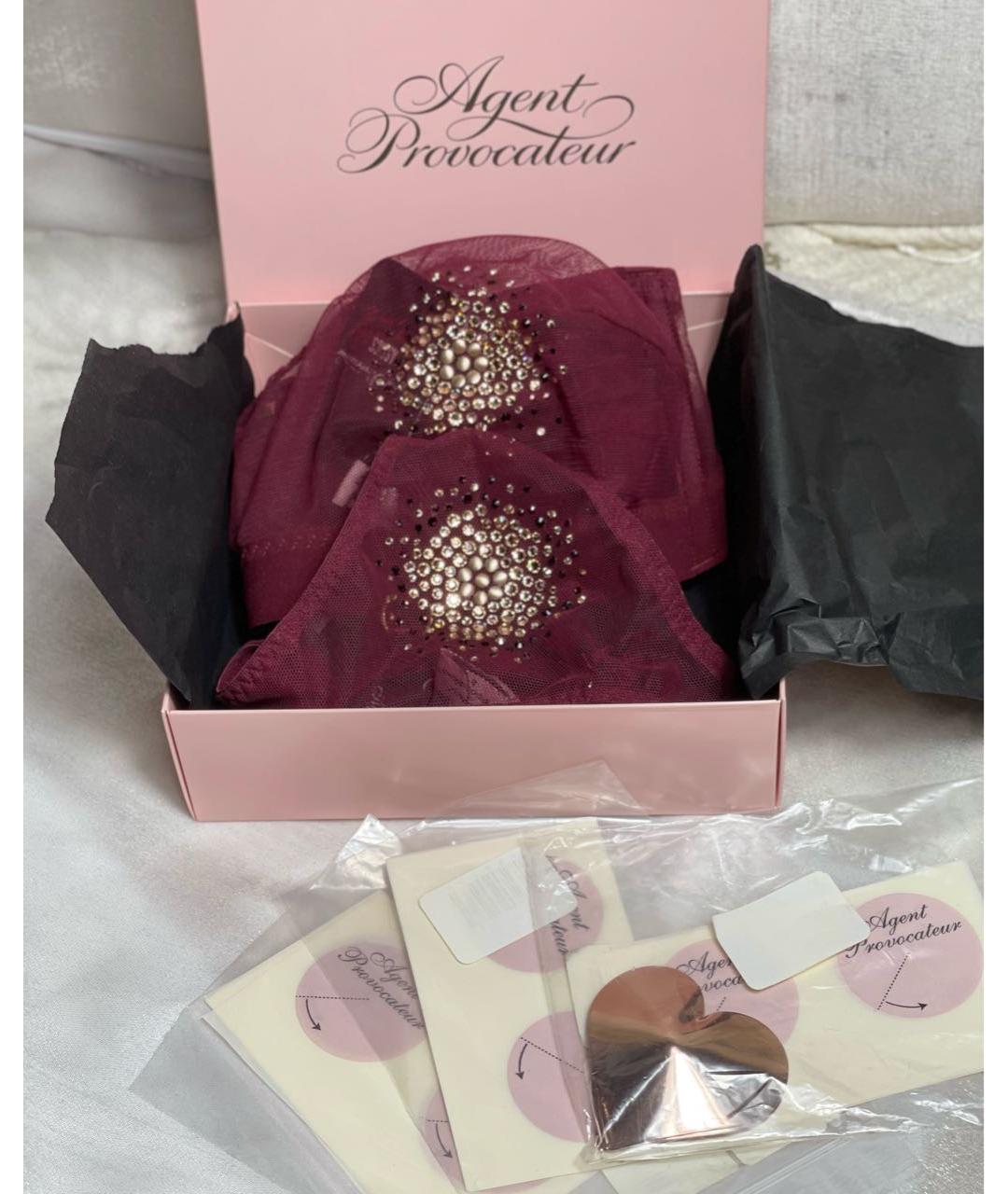 AGENT PROVOCATEUR Бордовый комплекты, фото 8