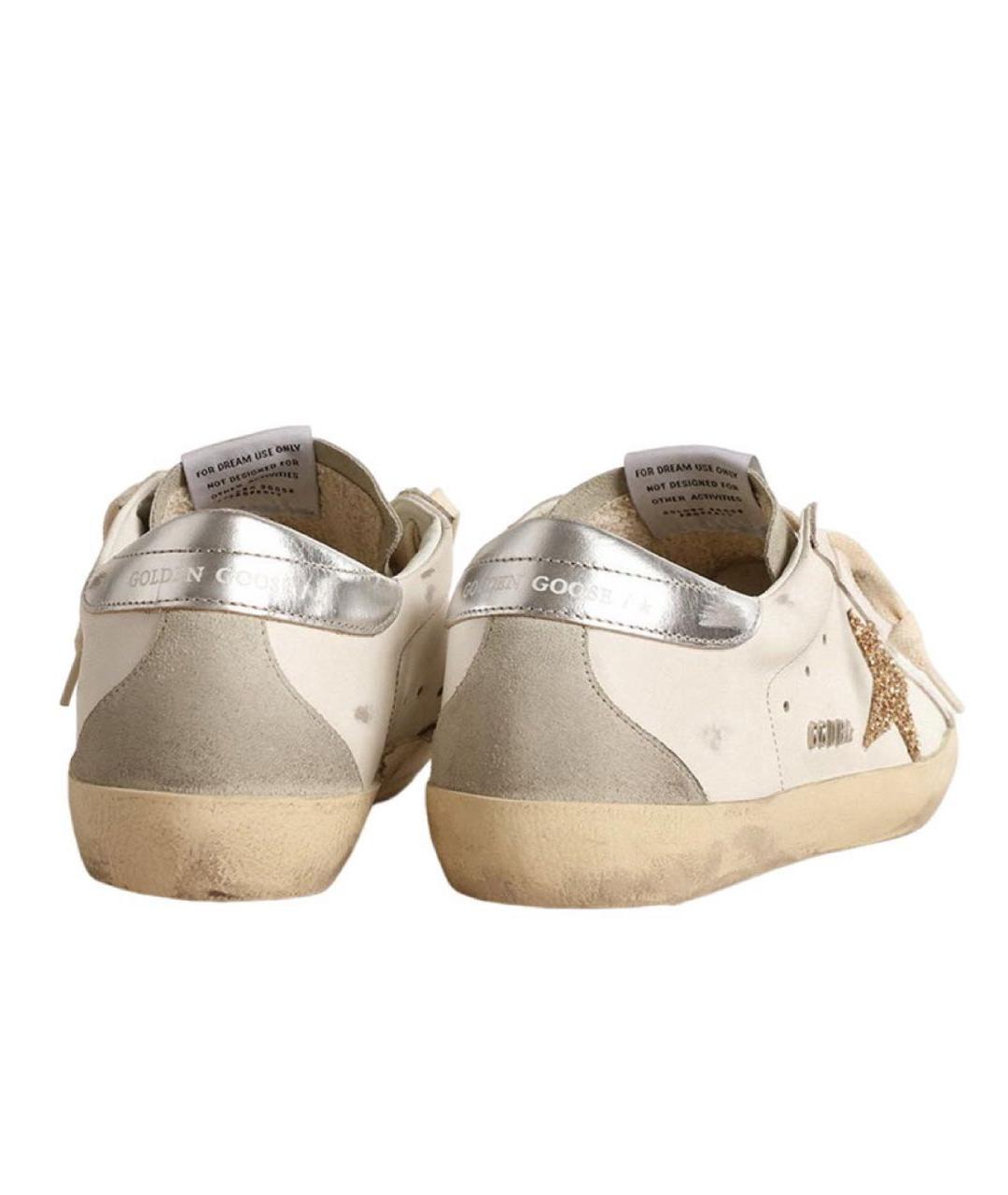 GOLDEN GOOSE DELUXE BRAND Бежевые кеды, фото 3