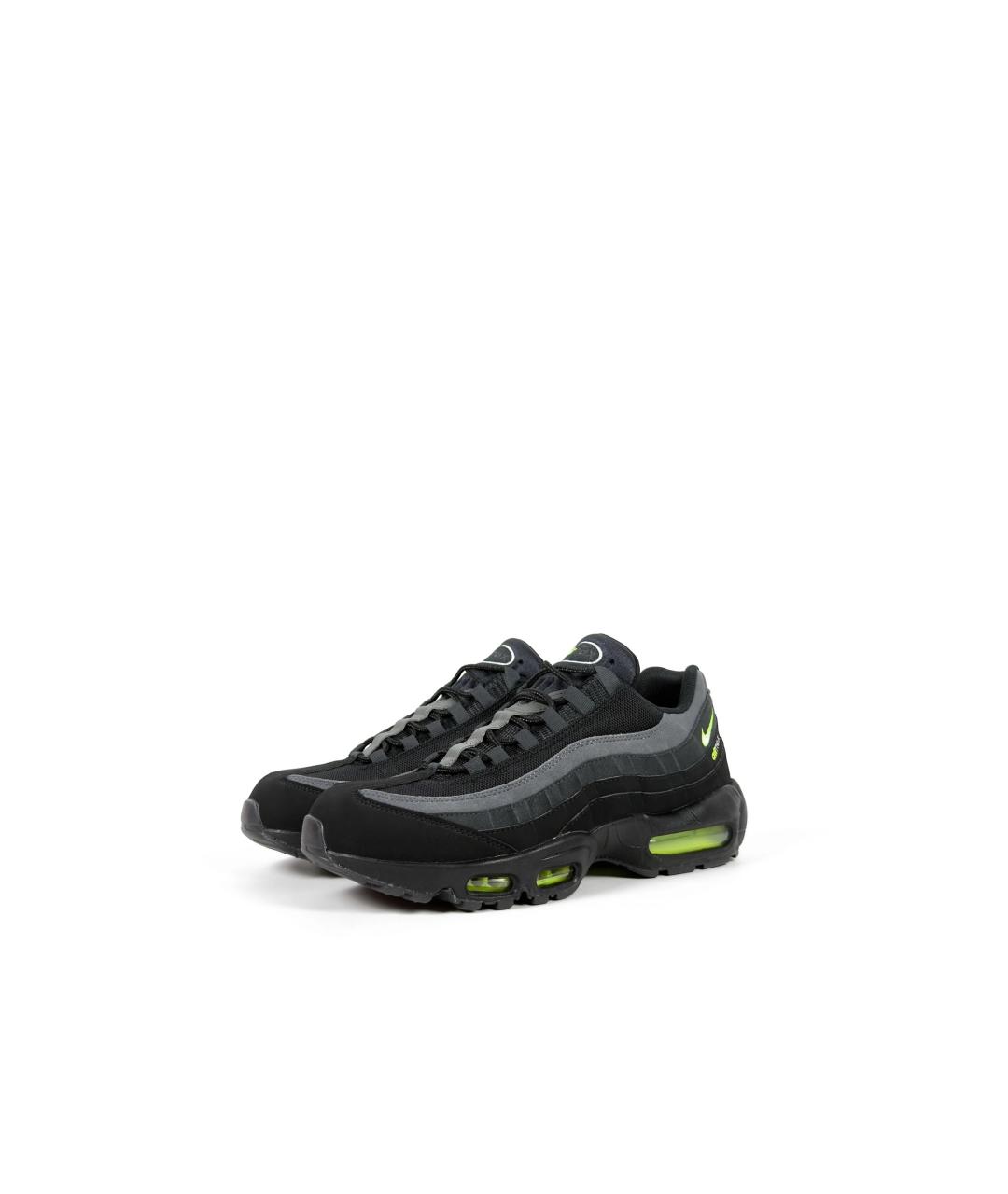 NIKE Черные низкие кроссовки / кеды, фото 2
