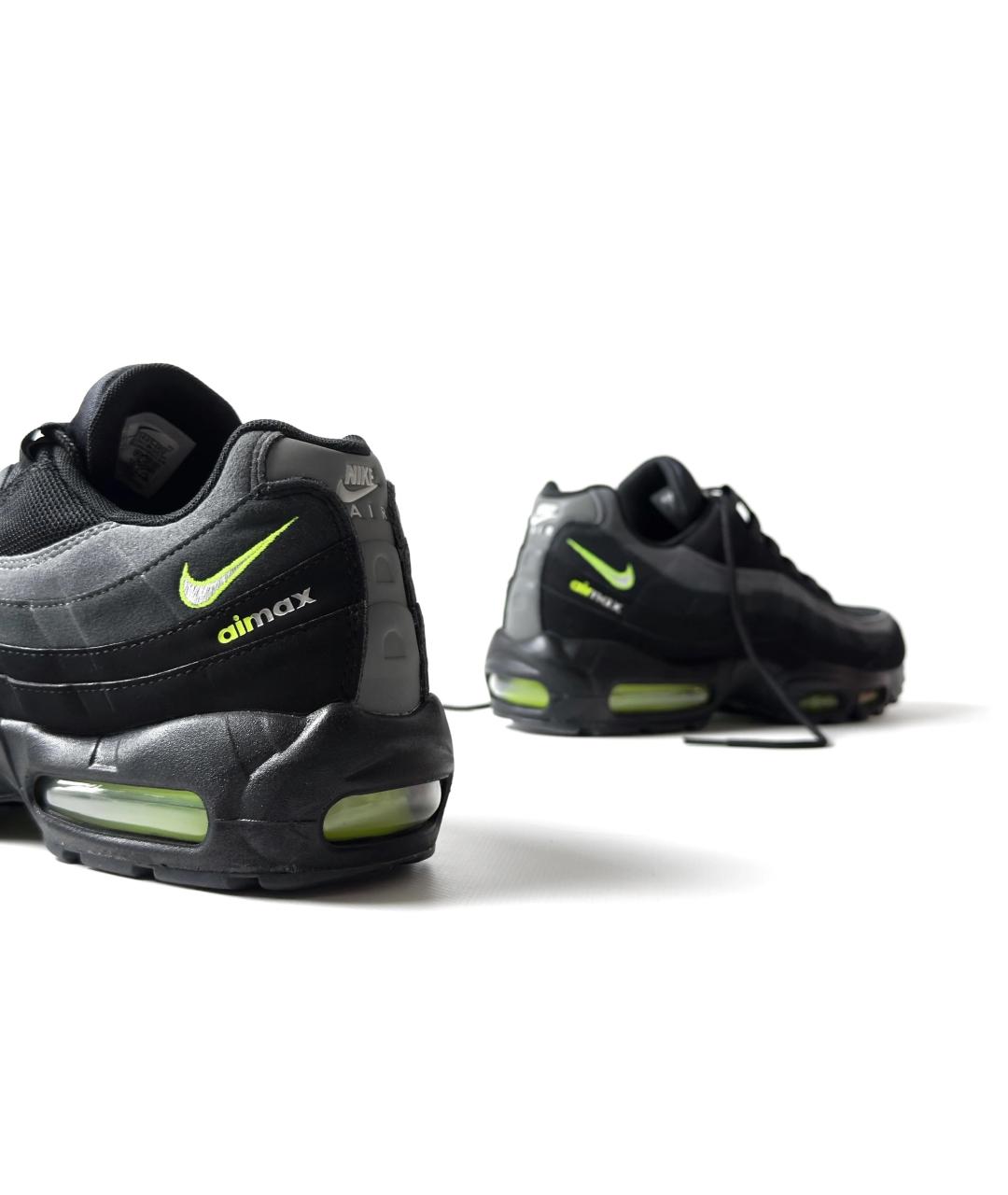 NIKE Черные низкие кроссовки / кеды, фото 4
