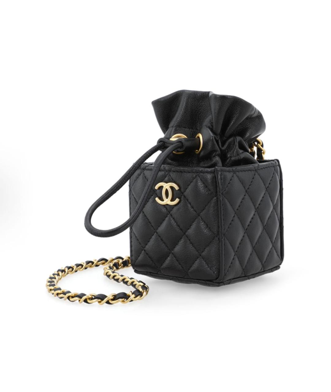 CHANEL Черная сумка через плечо, фото 2