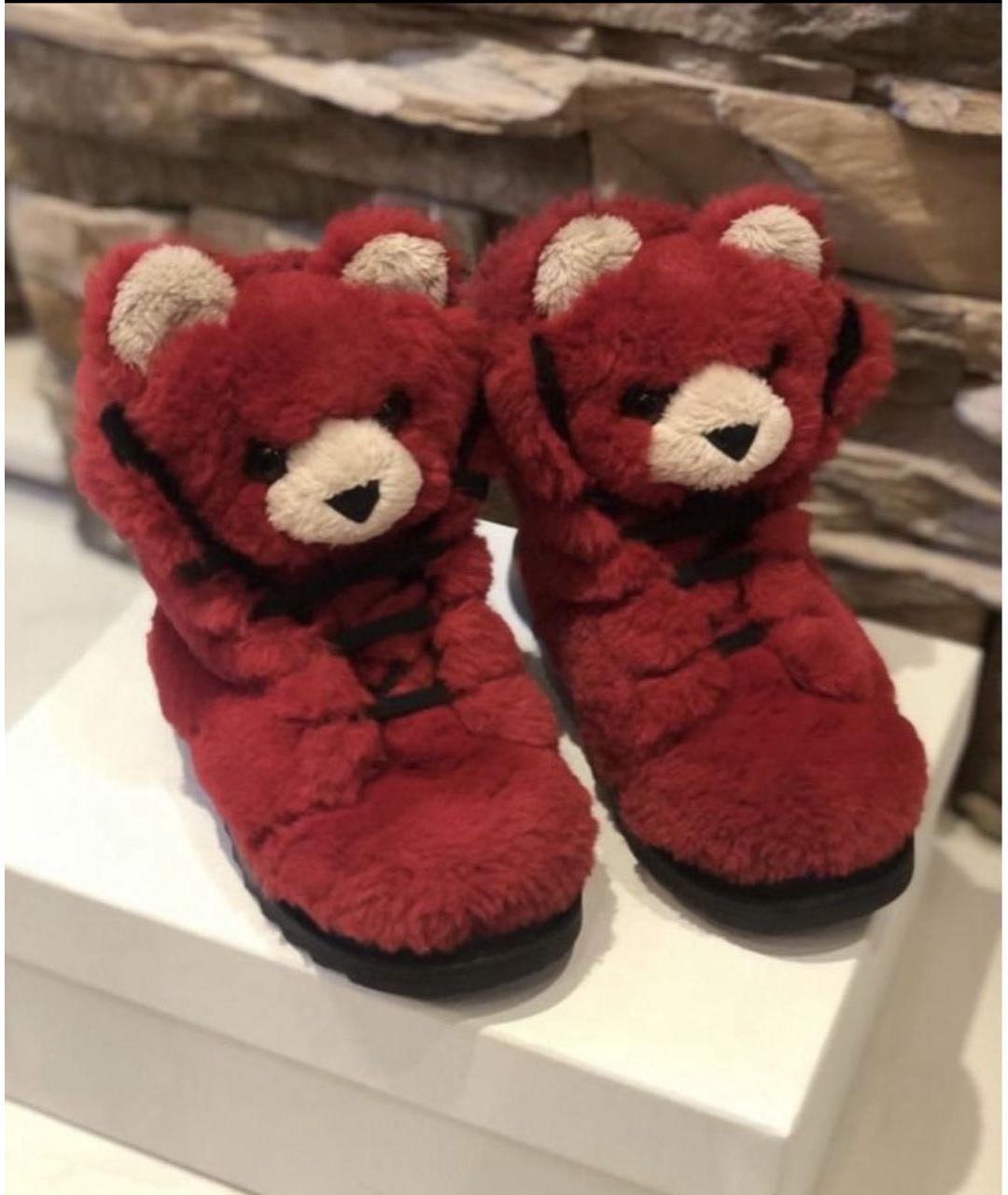 DOLCE & GABBANA KIDS Красные ботинки, фото 2