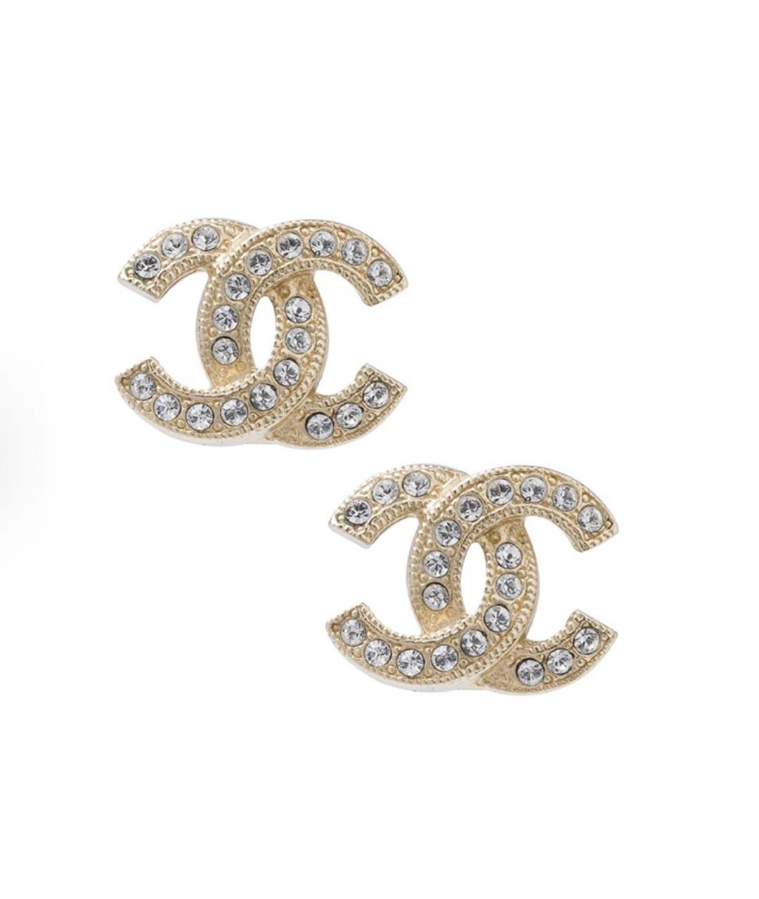 CHANEL Золотые серьги, фото 5