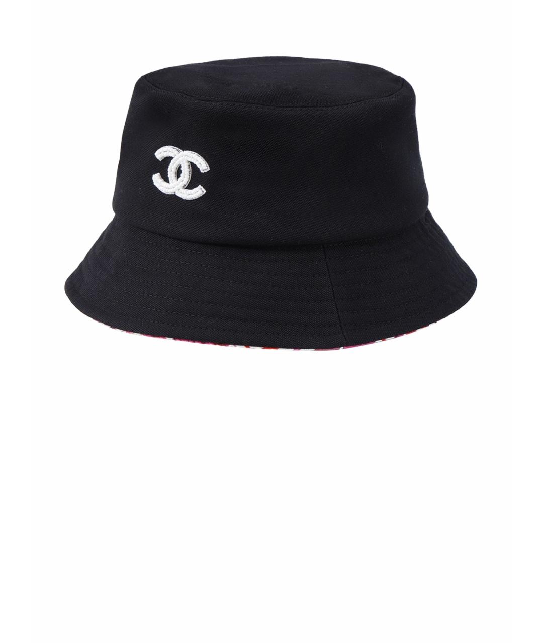 CHANEL Черная панама, фото 4