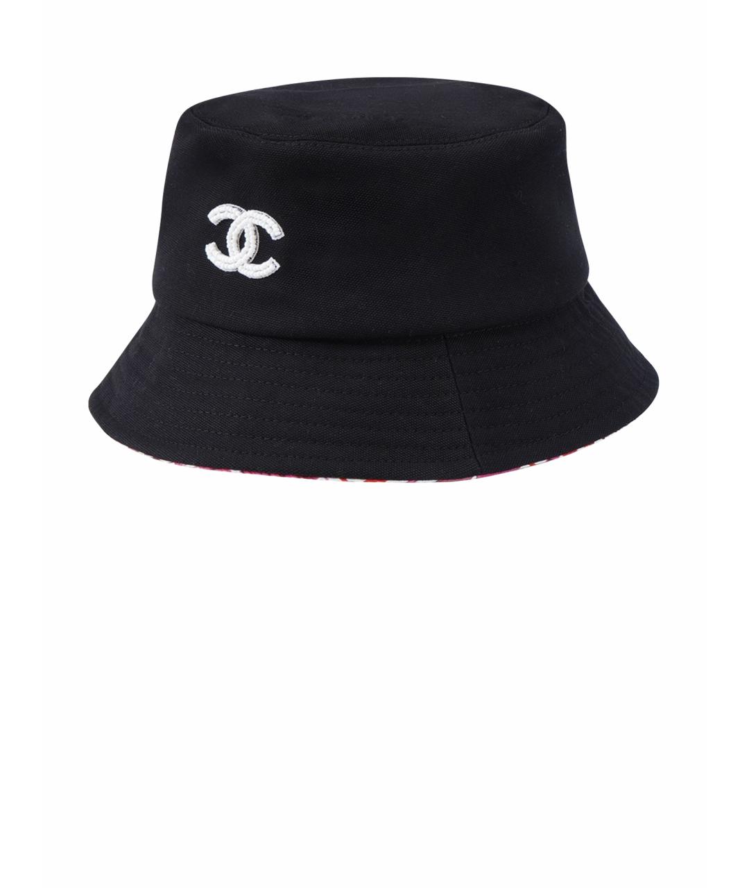 CHANEL Черная панама, фото 1