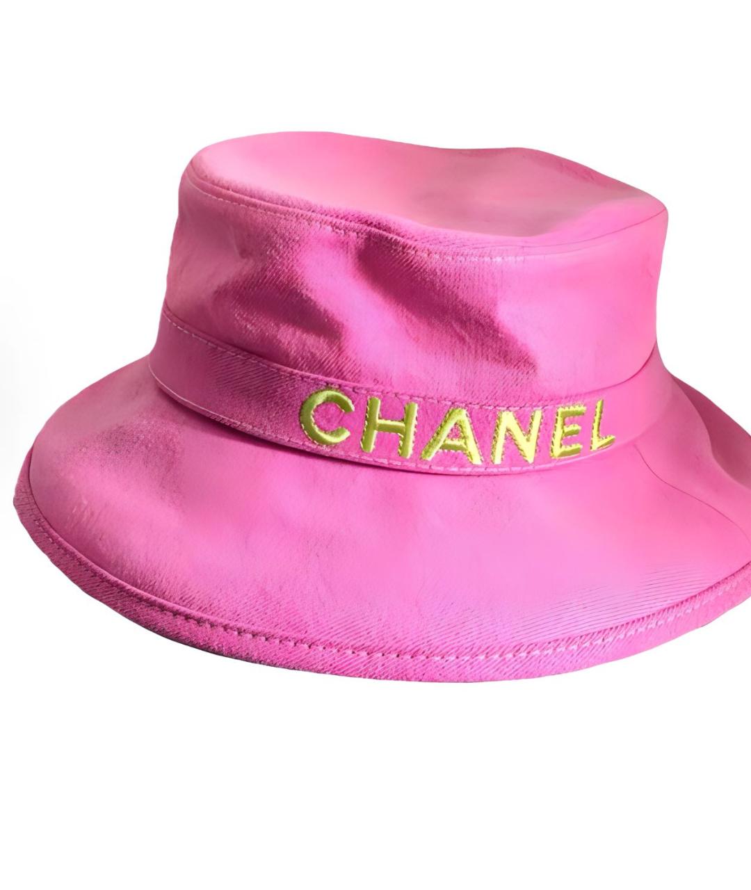 CHANEL Розовая панама, фото 4
