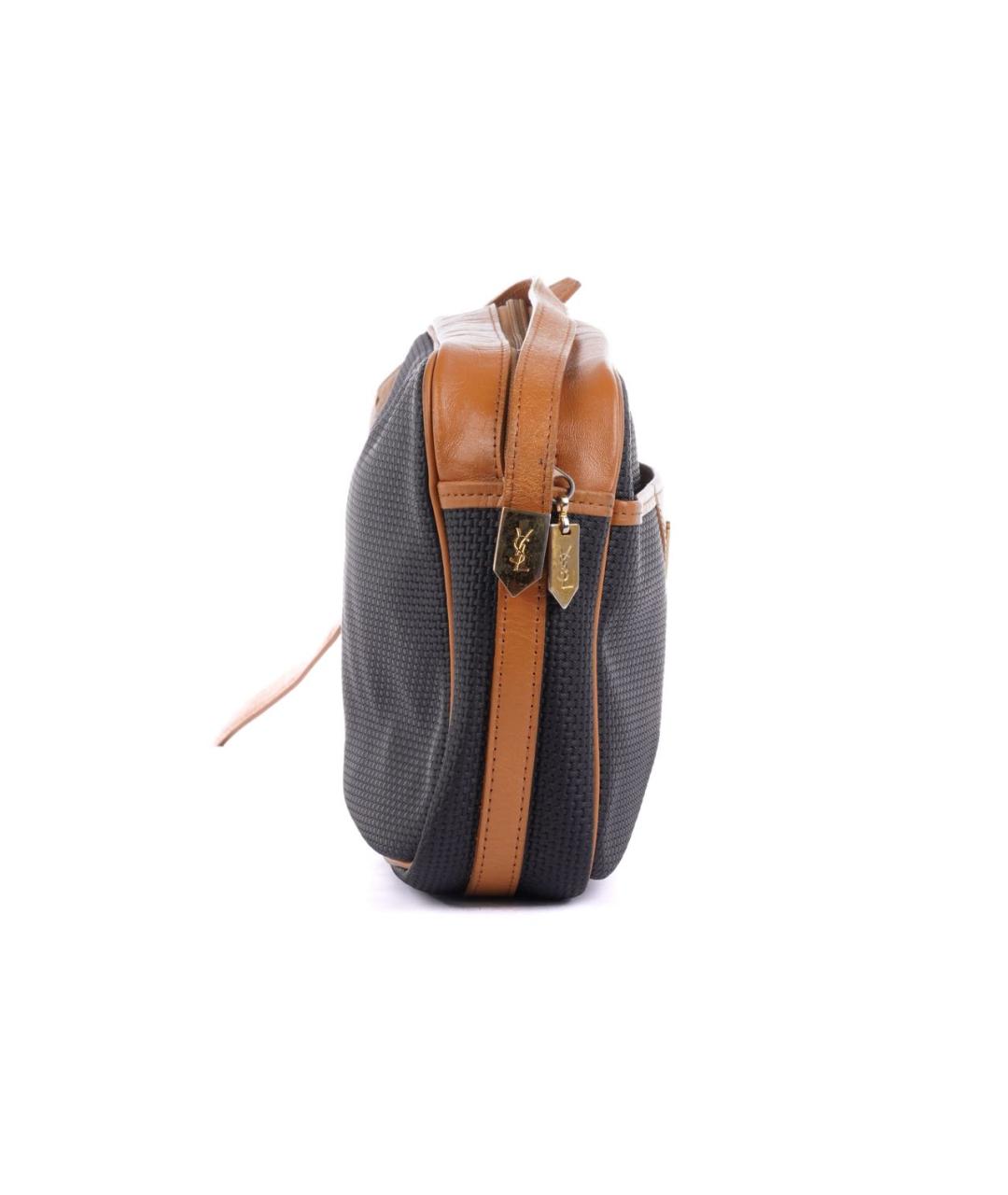 SAINT LAURENT Черная сумка через плечо, фото 4