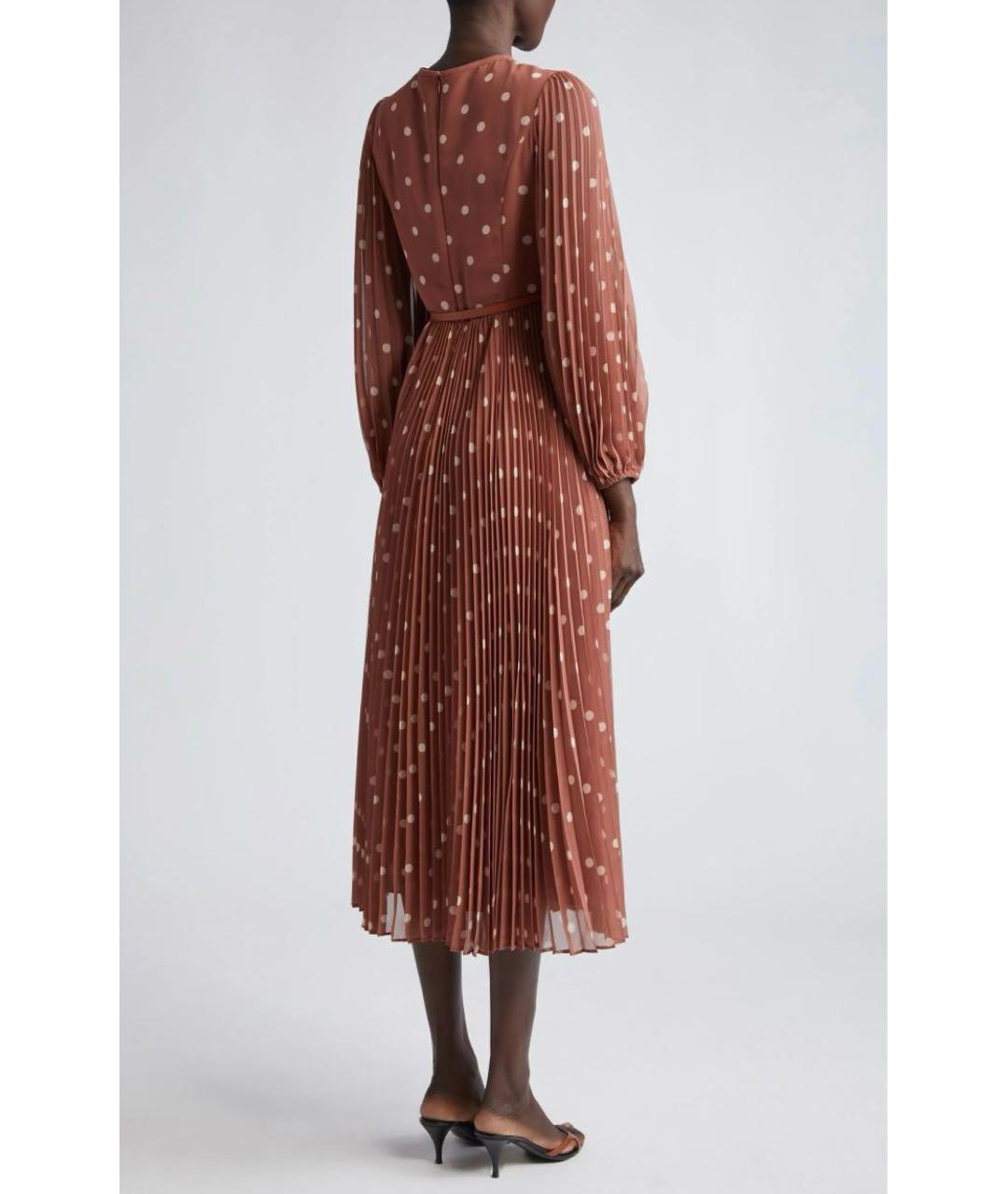 ZIMMERMANN Коричневое коктейльное платье, фото 6