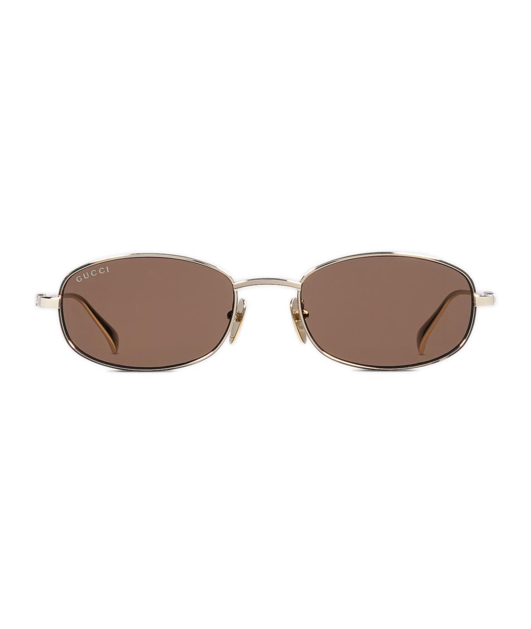 GUCCI Золотые солнцезащитные очки, фото 1
