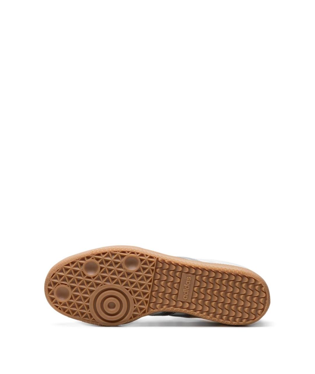 ADIDAS Белые кожаные кеды, фото 4