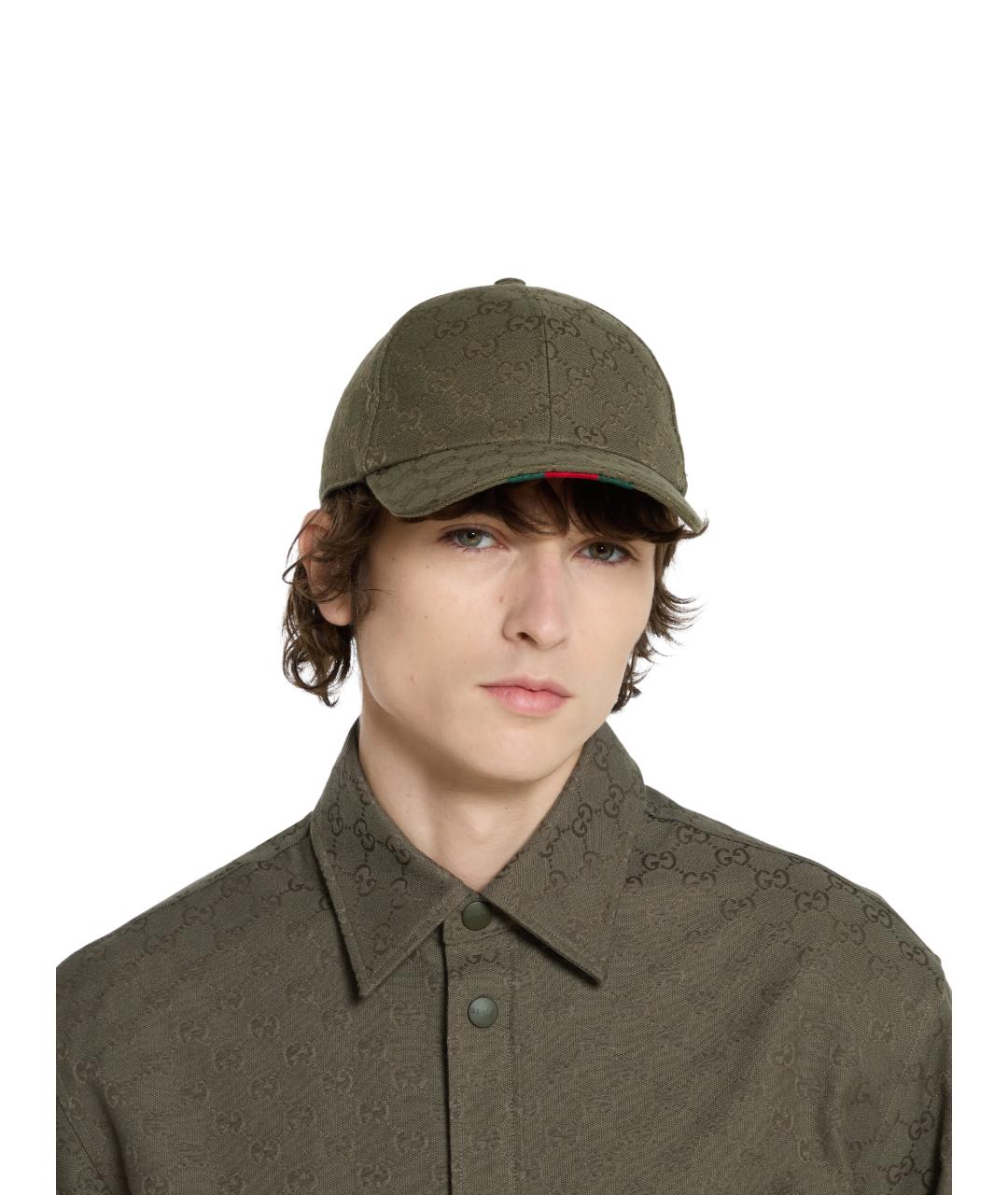 GUCCI Зеленая кепка/бейсболка, фото 3