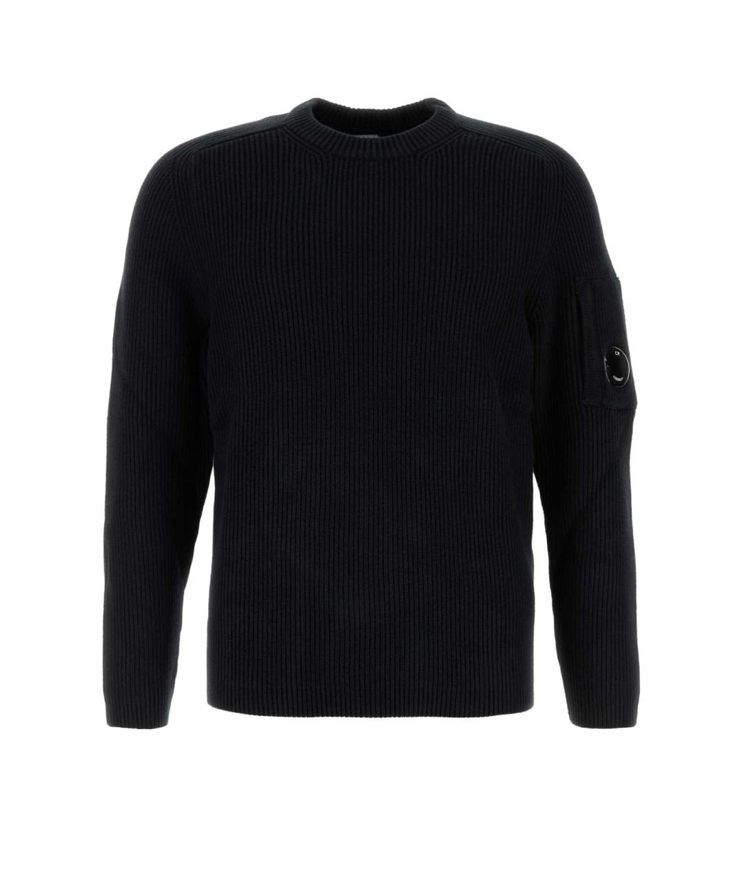 CP COMPANY Темно-синий хлопковый джемпер / свитер, фото 1
