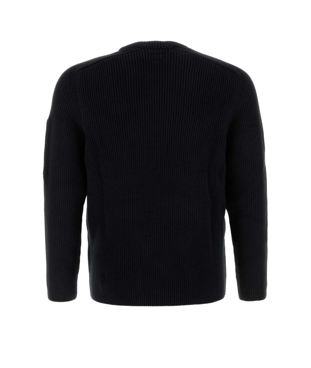 CP COMPANY Темно-синий хлопковый джемпер / свитер, фото 2