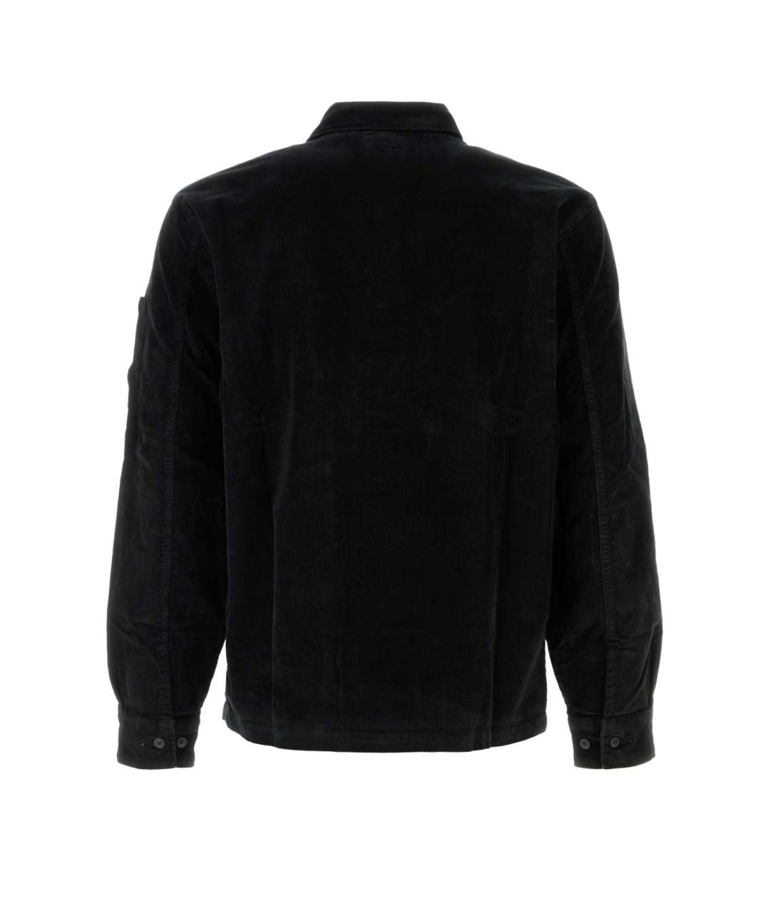 CP COMPANY Черная хлопковая куртка, фото 2
