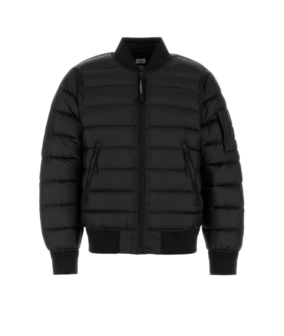 CP COMPANY Черная полиамидовая куртка, фото 1