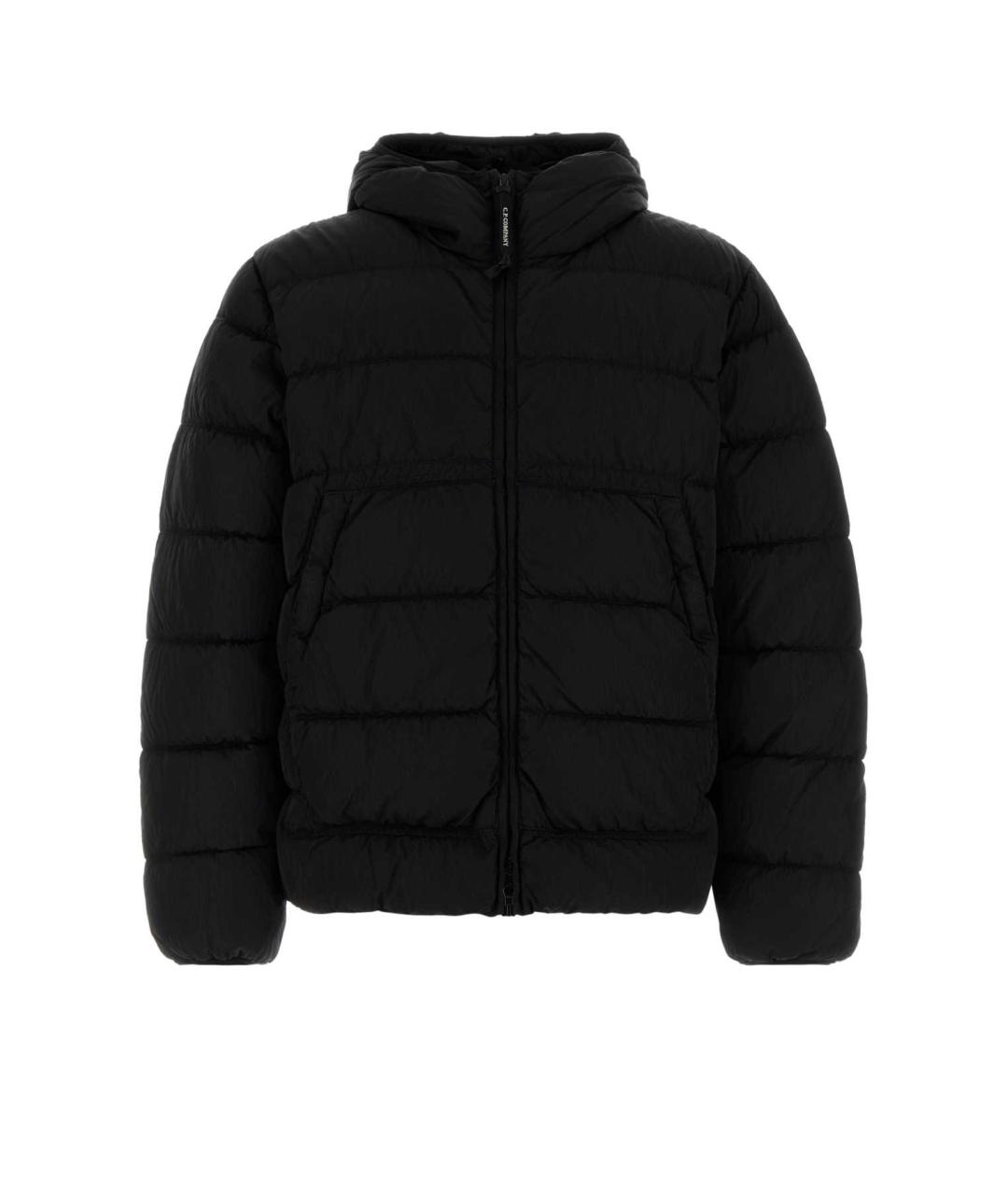 CP COMPANY Черная полиамидовая куртка, фото 1