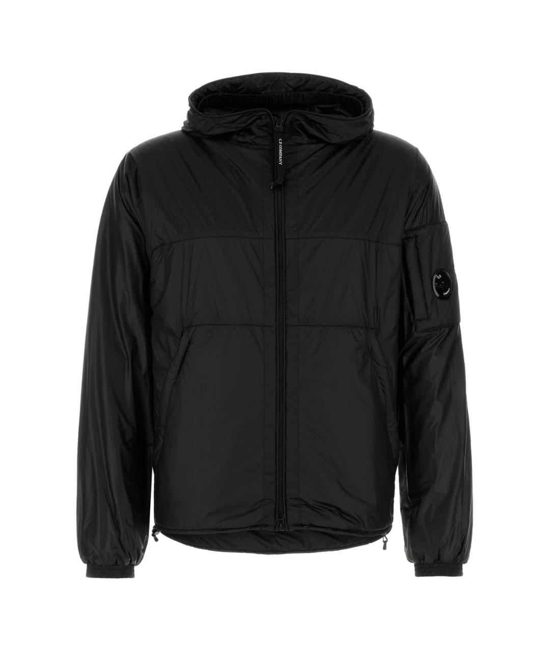 CP COMPANY Черная полиэстеровая куртка, фото 1