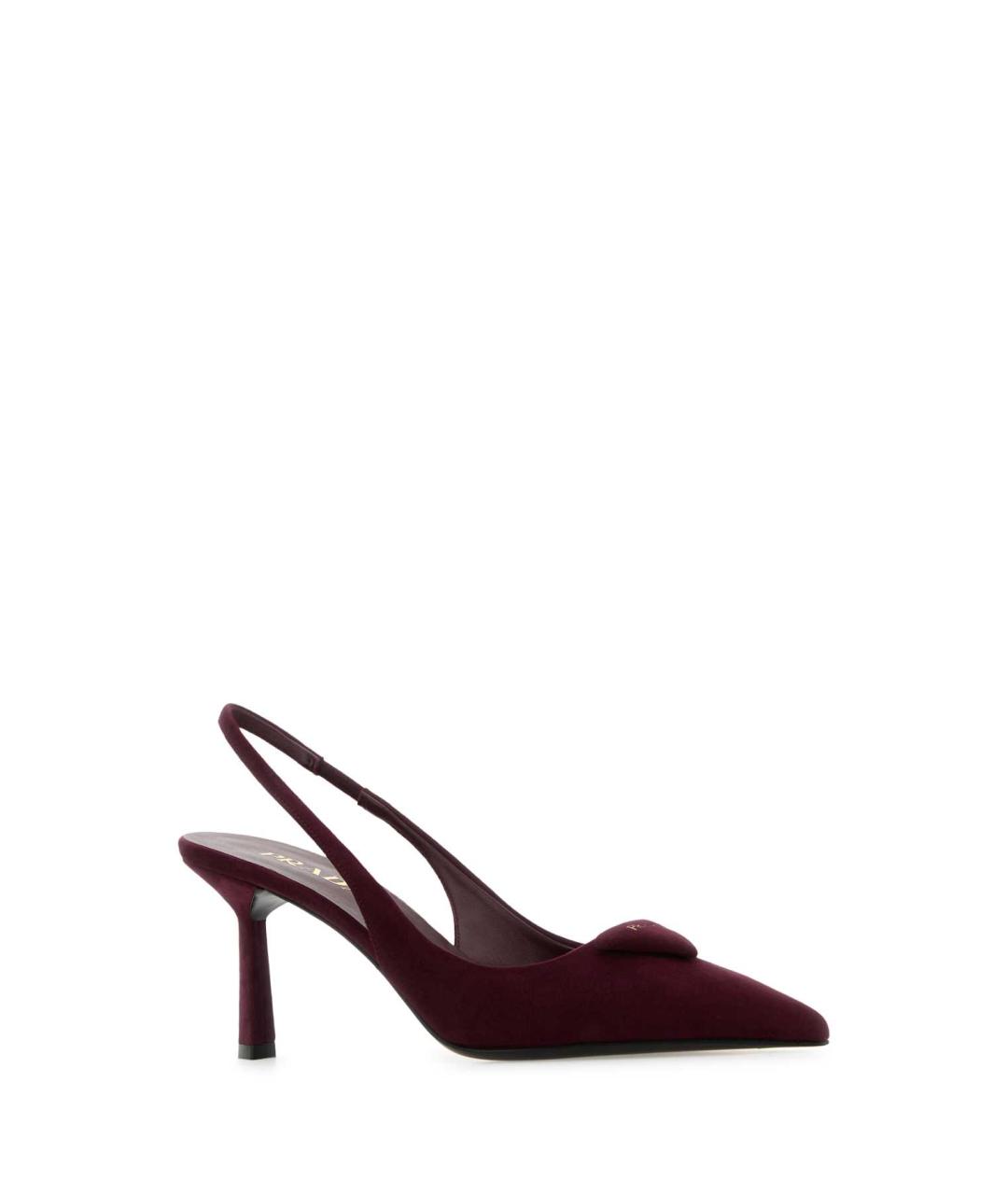 PRADA Бордовые туфли, фото 2