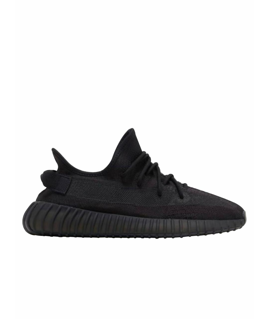 ADIDAS YEEZY Черные низкие кроссовки / кеды, фото 1