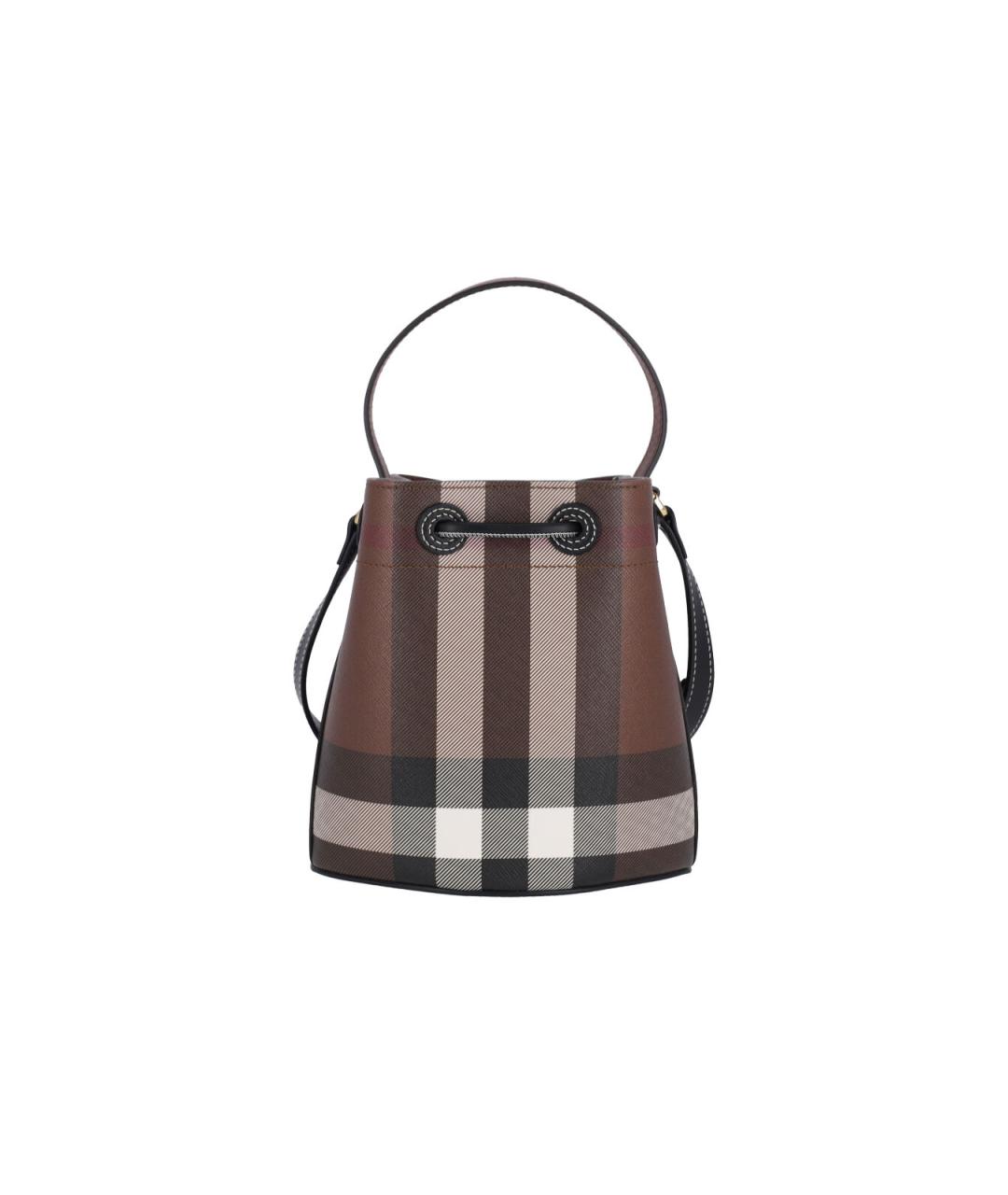 BURBERRY Коричневая сумка через плечо, фото 3