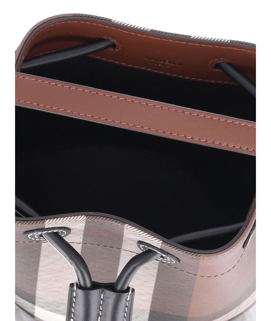 BURBERRY Коричневая сумка через плечо, фото 4