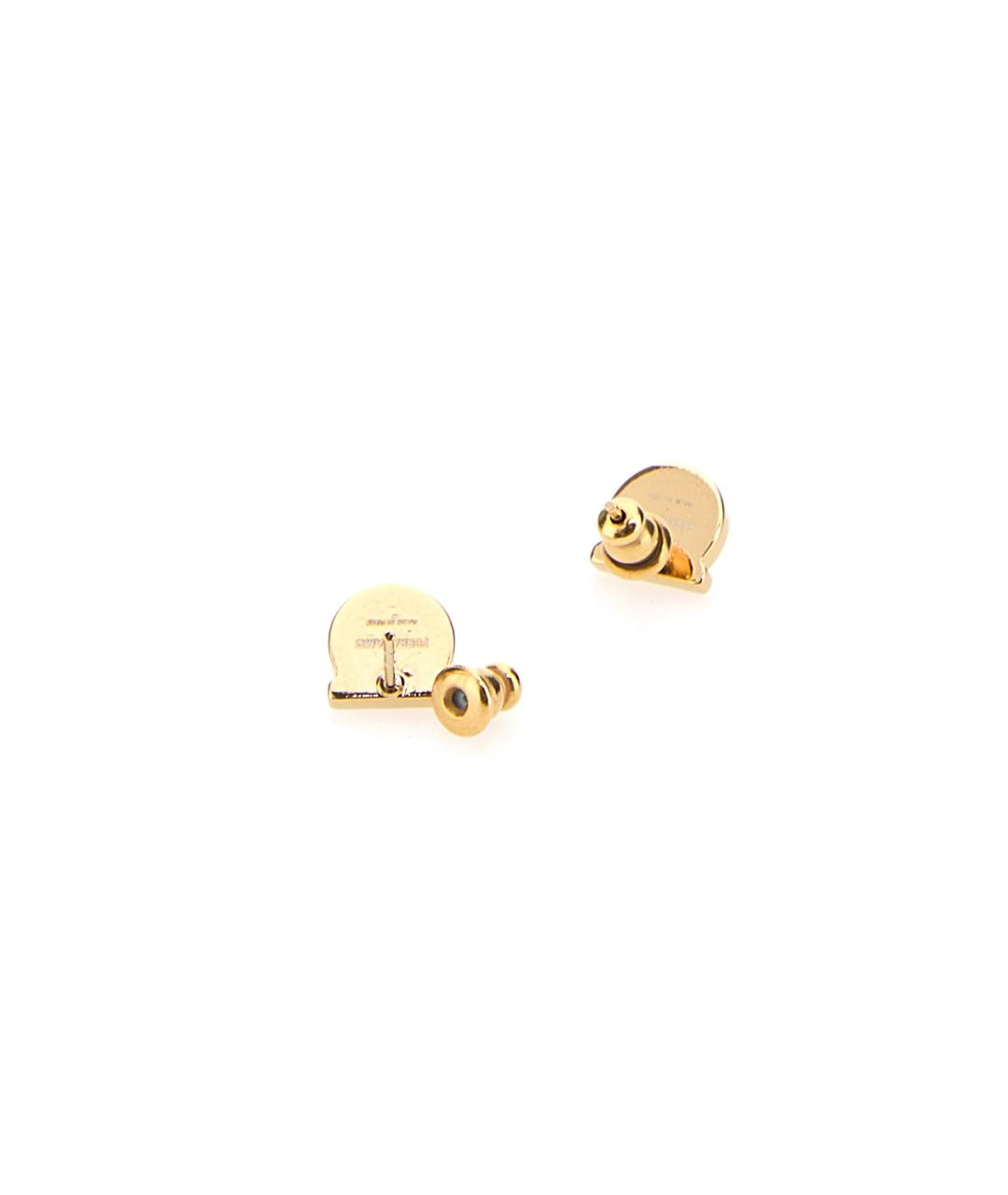 FERRAGAMO Золотые серьги, фото 3
