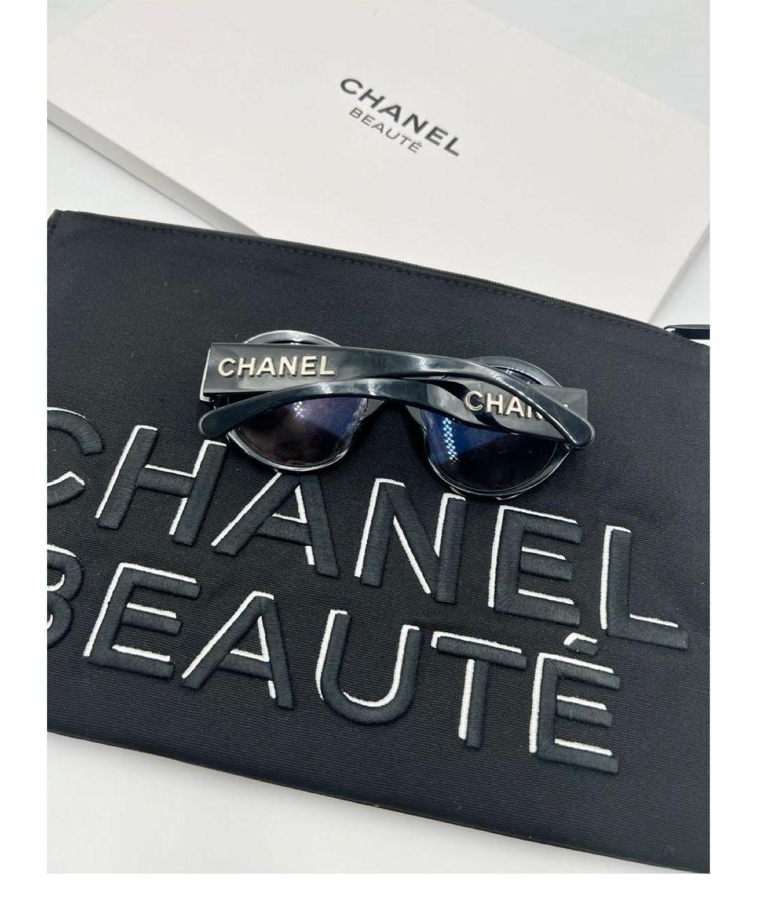 CHANEL Черные солнцезащитные очки, фото 5