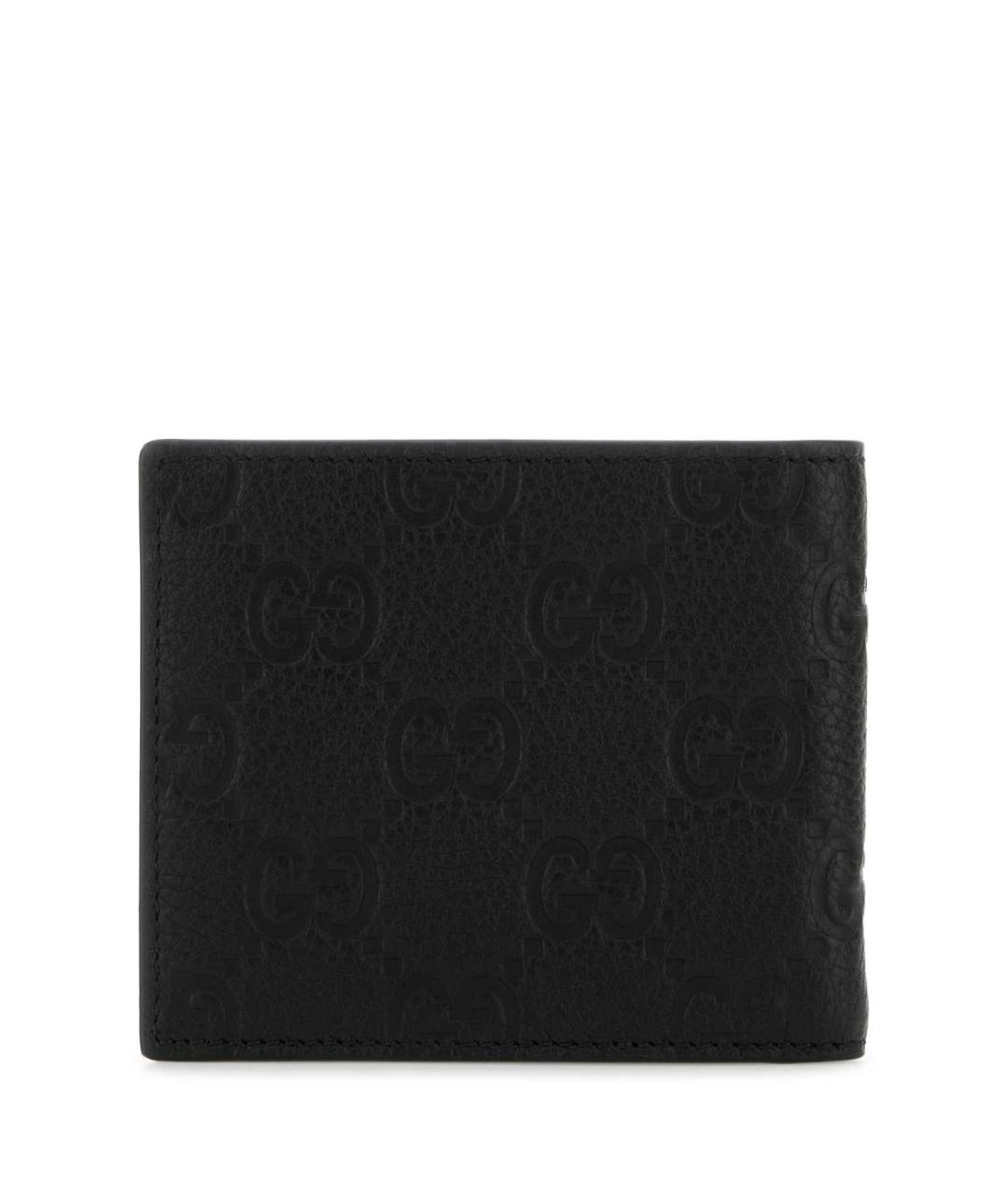 GUCCI Черный кожаный кошелек, фото 3