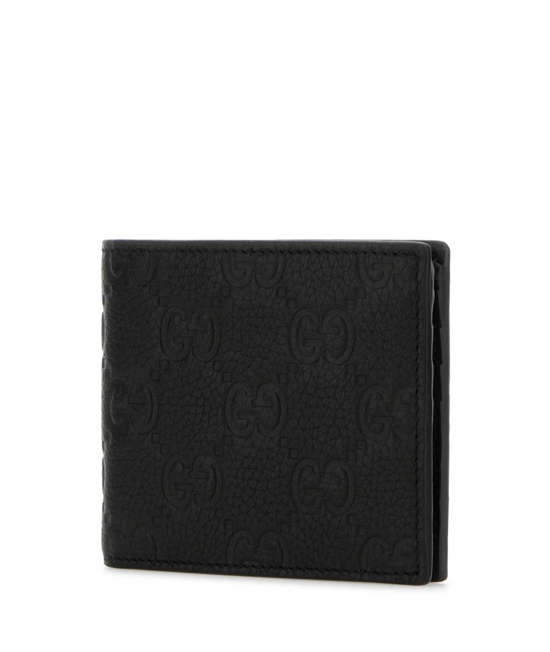 GUCCI Черный кожаный кошелек, фото 2