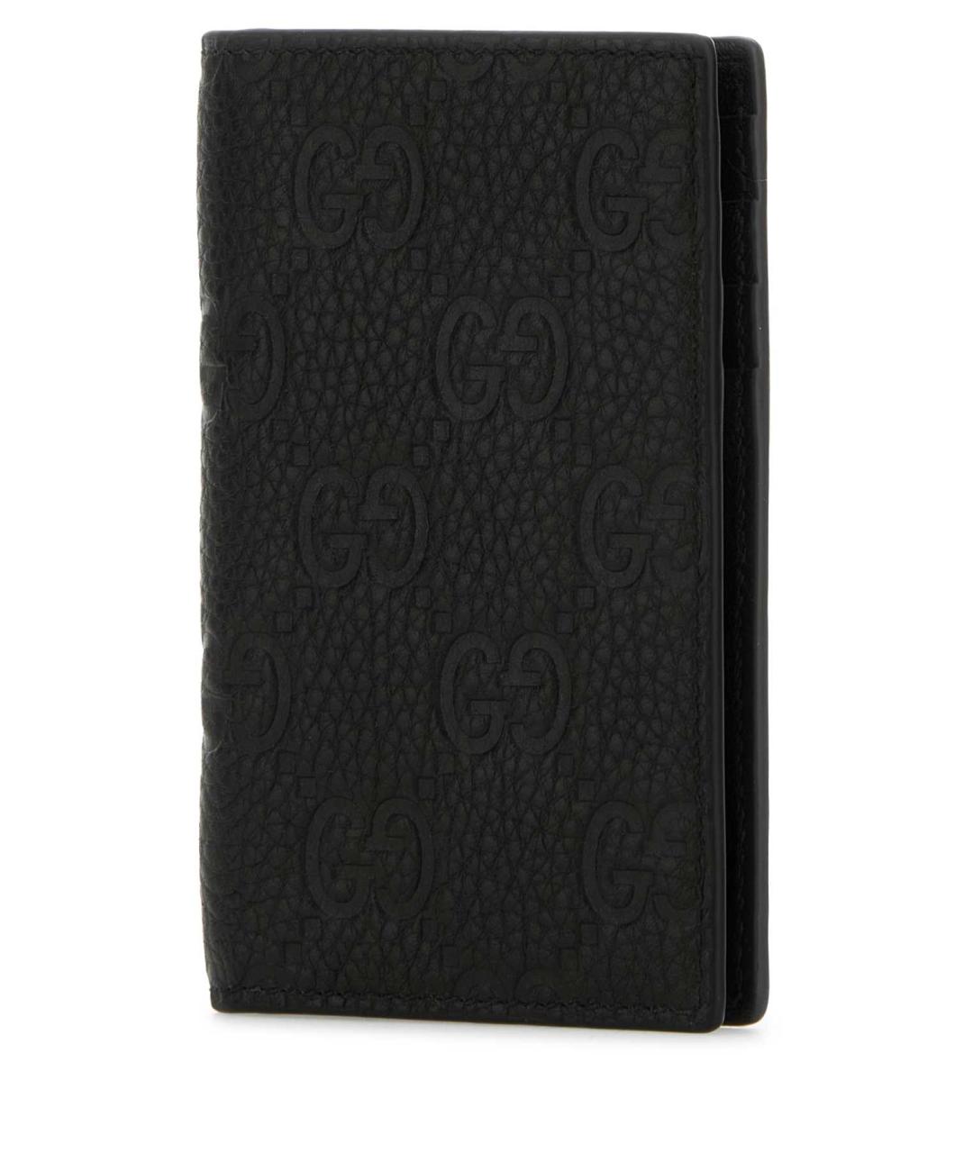 GUCCI Черный кожаный кошелек, фото 2
