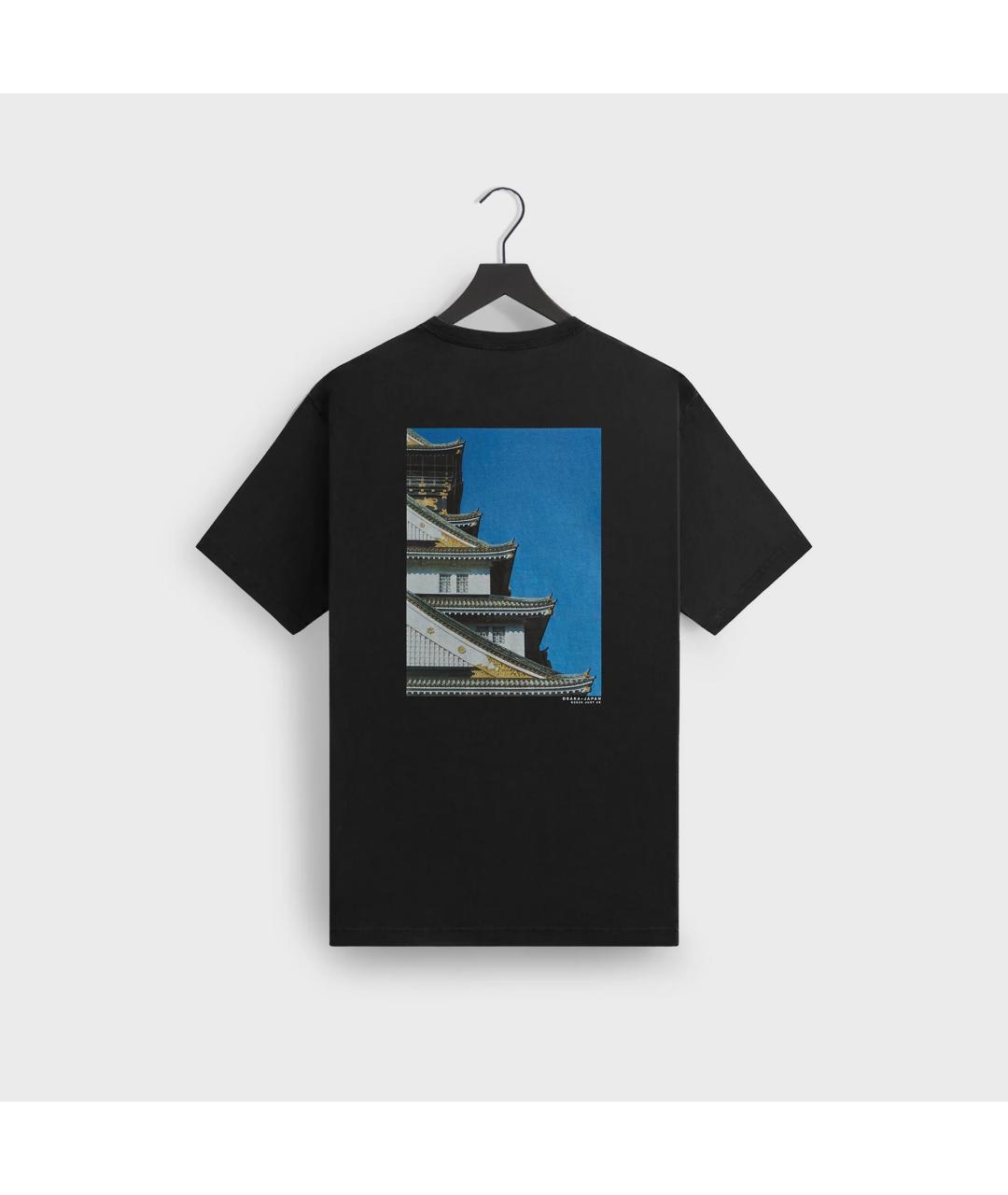 KITH Черная хлопковая футболка, фото 2