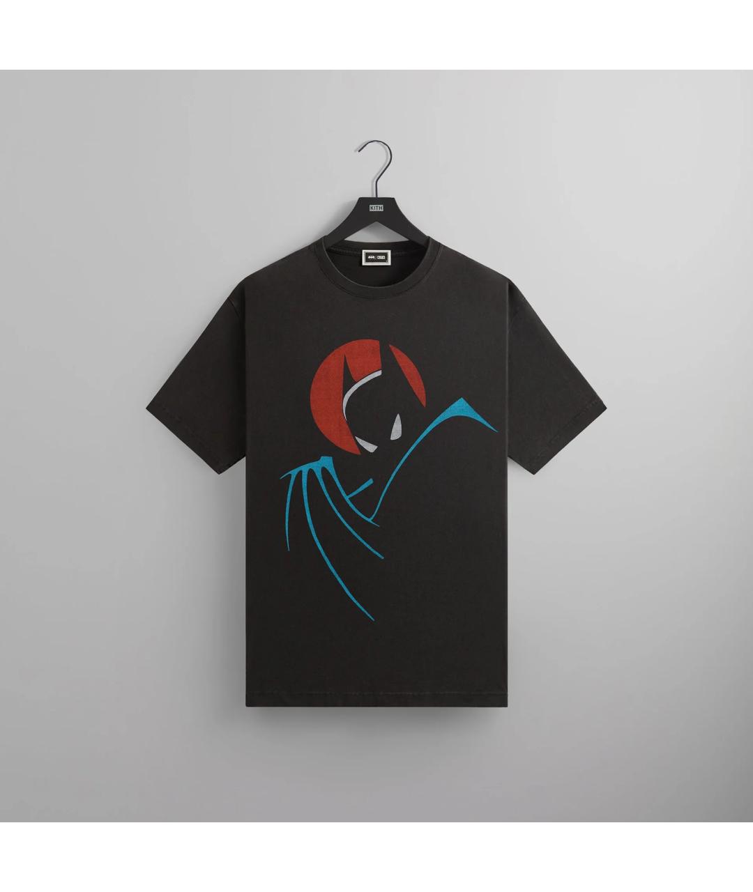 KITH Черная хлопковая футболка, фото 3