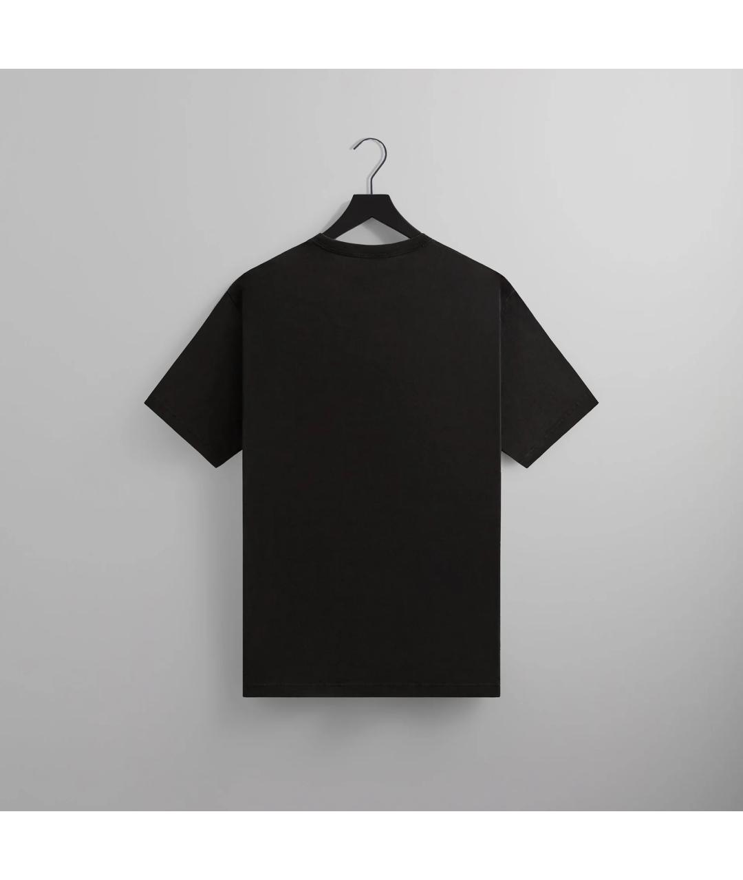 KITH Черная хлопковая футболка, фото 3
