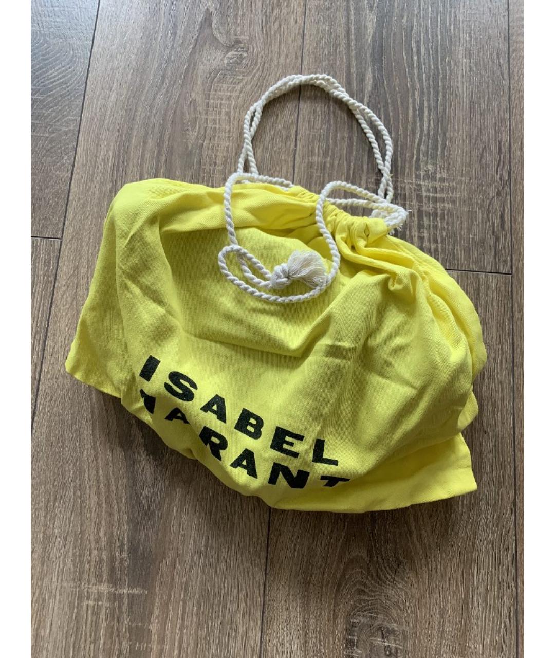 ISABEL MARANT Серая замшевая сумка через плечо, фото 2