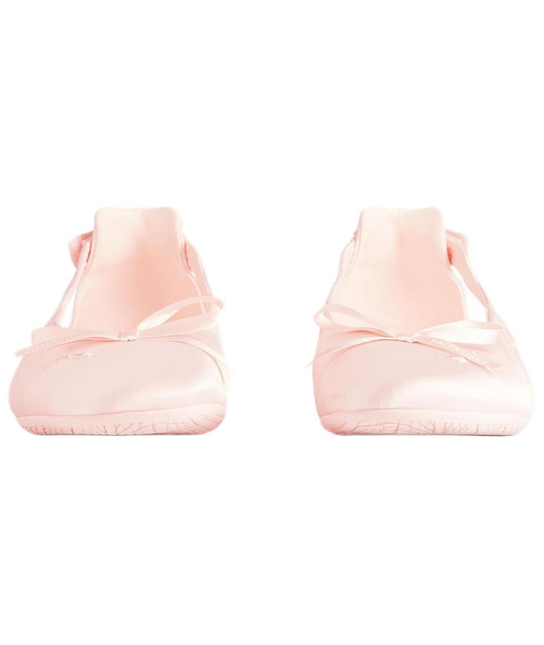 BALENCIAGA Розовые балетки, фото 4