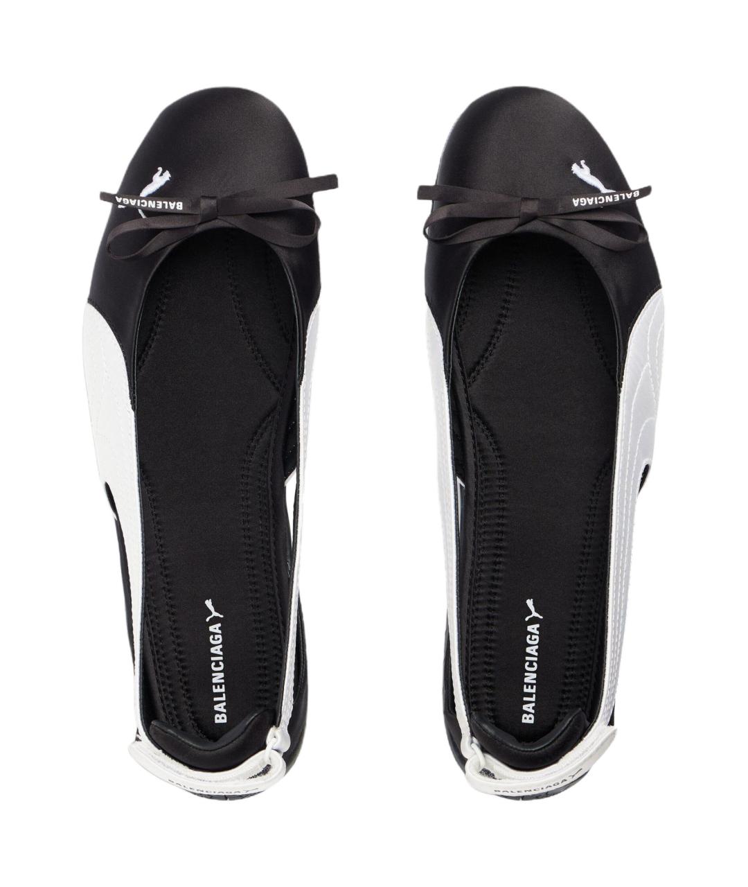 BALENCIAGA Черные балетки, фото 5