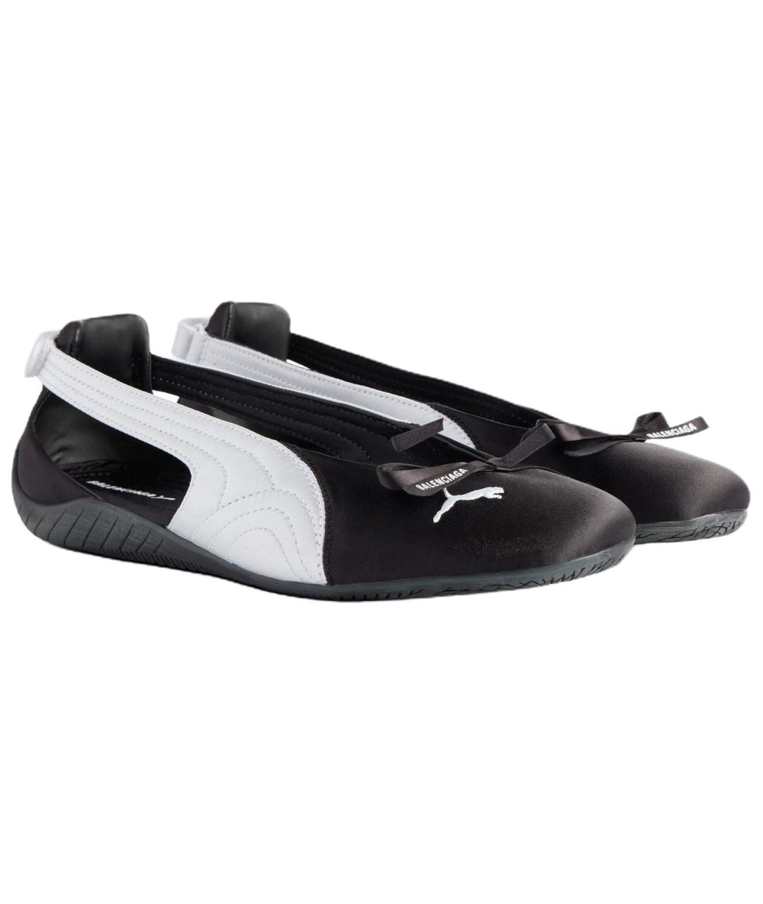 BALENCIAGA Черные балетки, фото 3